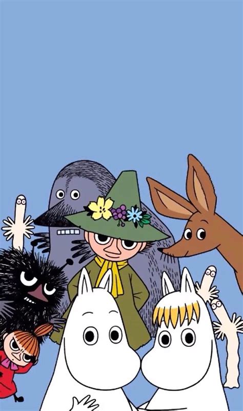 Discover the Charming World of Moomin with Our Stunning Backgrounds for iPhone